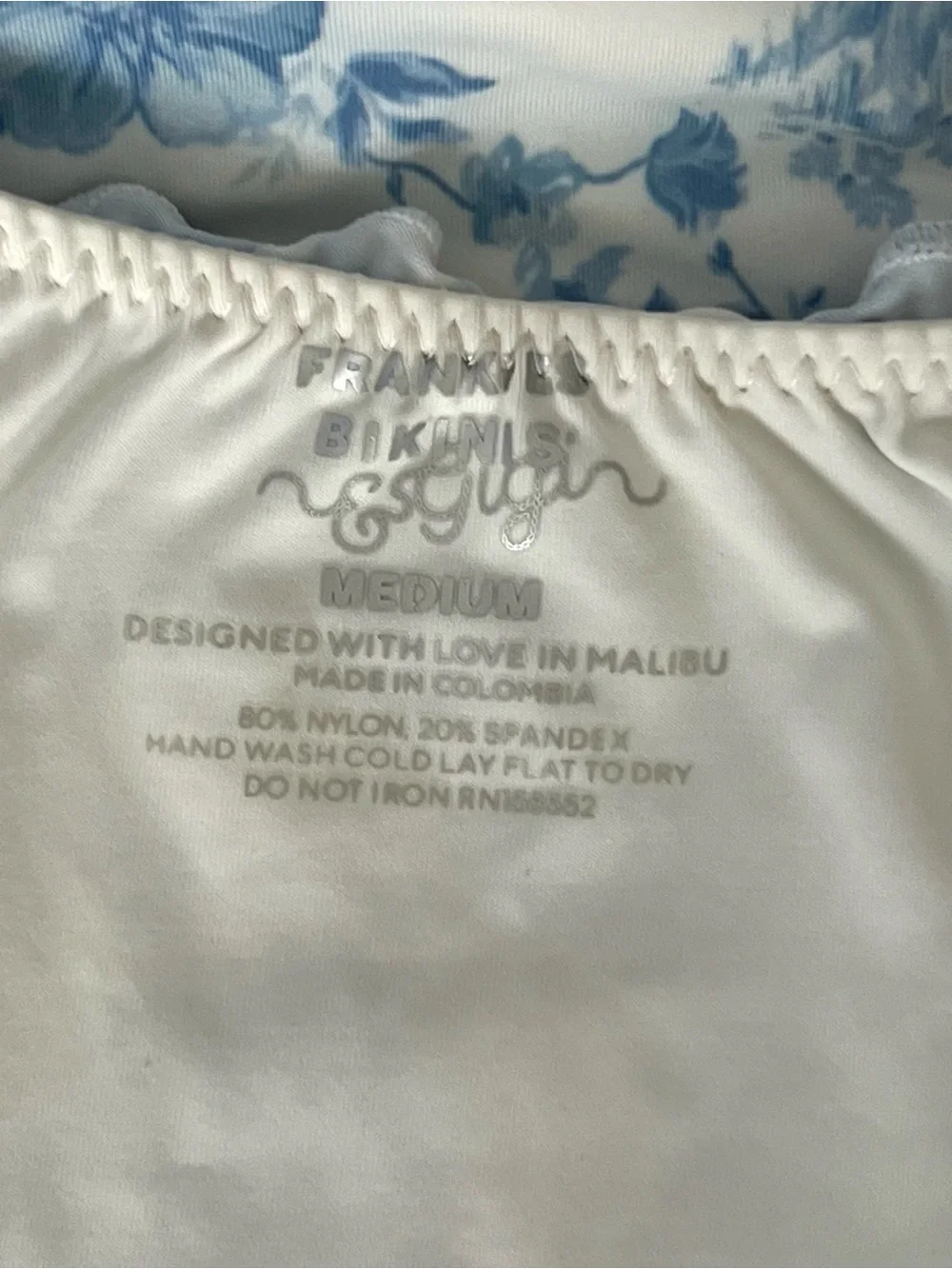Frankies Bikinis × Gigi Hadid Fawn One-Piece Swimsuit Size Medium